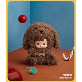 POPMART HACIPU Lost Wang Series กล่องปริศนาจี้ตุ๊กตาไวนิล