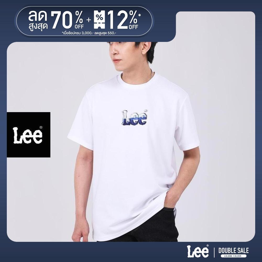 LEE เสื้อยืดแขนสั้นผู้ชาย Comfort รุ่น LE S526MTSSN38 สีขาว
