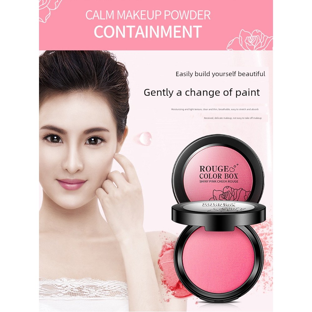 canmake blush oh my blush bwb Poquanya Repairing Fixing Powder Lasting Monochrome Blush