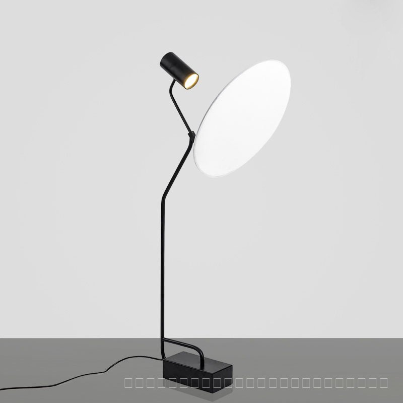 Simple modern radar projection LED Floor Lamp Designer Club Showroom Minimalist Creative Fashionable
