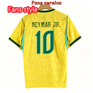 Fans Style Brazil World Cup Football Kit Soccer Jersey ชุดแข่งฟุตบอลโลกทีมชาติบราซิลรุ่นแฟน