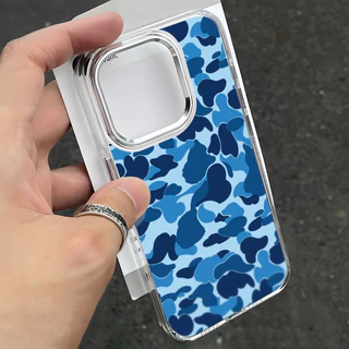 ลายเสือดาวแบบพรางตา เคสTPUใส OPPO A3 A3X A5 A6 Pro A60 A58 A78 A79 A5 A9 2020 A18 A16 A15 A54 A55 A53 A57 A77 A74 A7 A5s