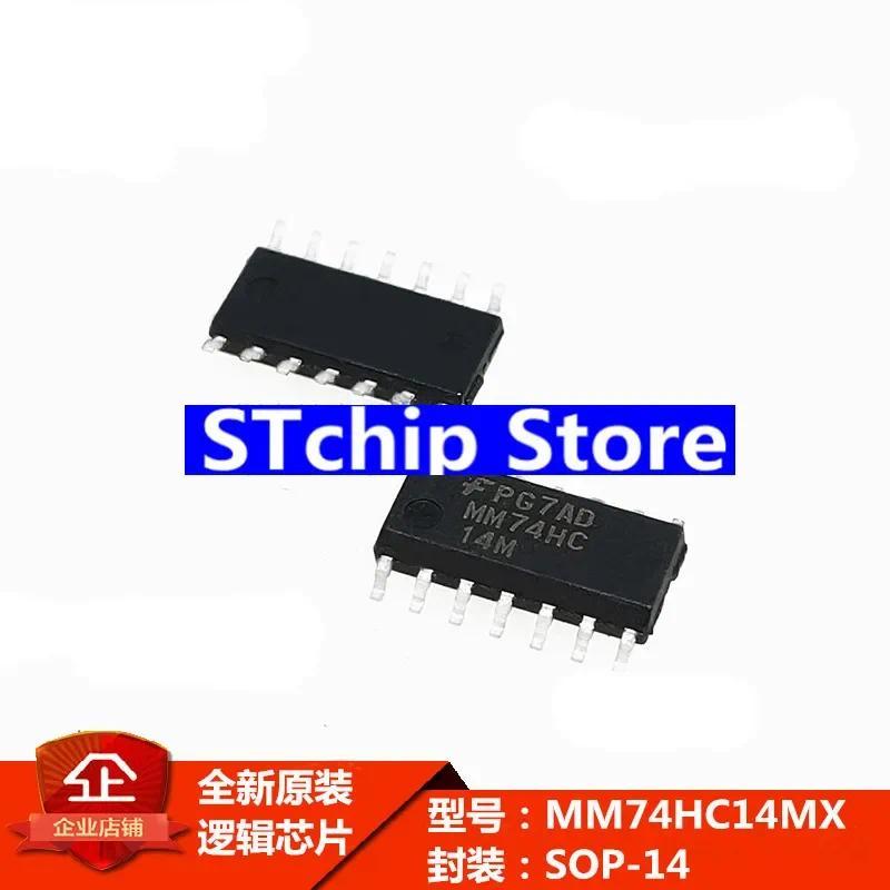 20pcs ใหม่และ MM74HC14MX SOP14 HC14 SMD 74HC14 SOP-14 Logic IC MM74HC14