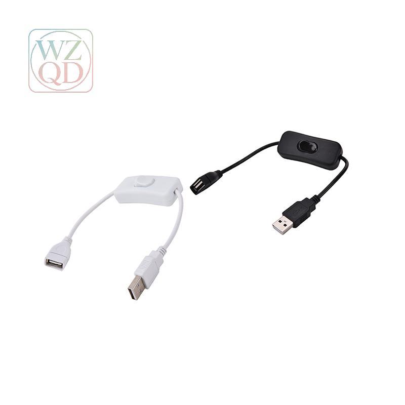 [WZQD] สาย USB พร้อมสวิตช์ควบคุมพลังงานสําหรับ Raspberry Pi USB On Off Toggle