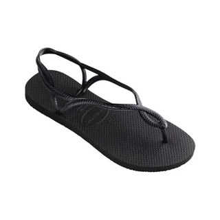 HAVAIANAS รองเท้าแตะ กันลื่น น้ำหนักเบา Luna Sandals BLACK 41296970090F_C3BKXX