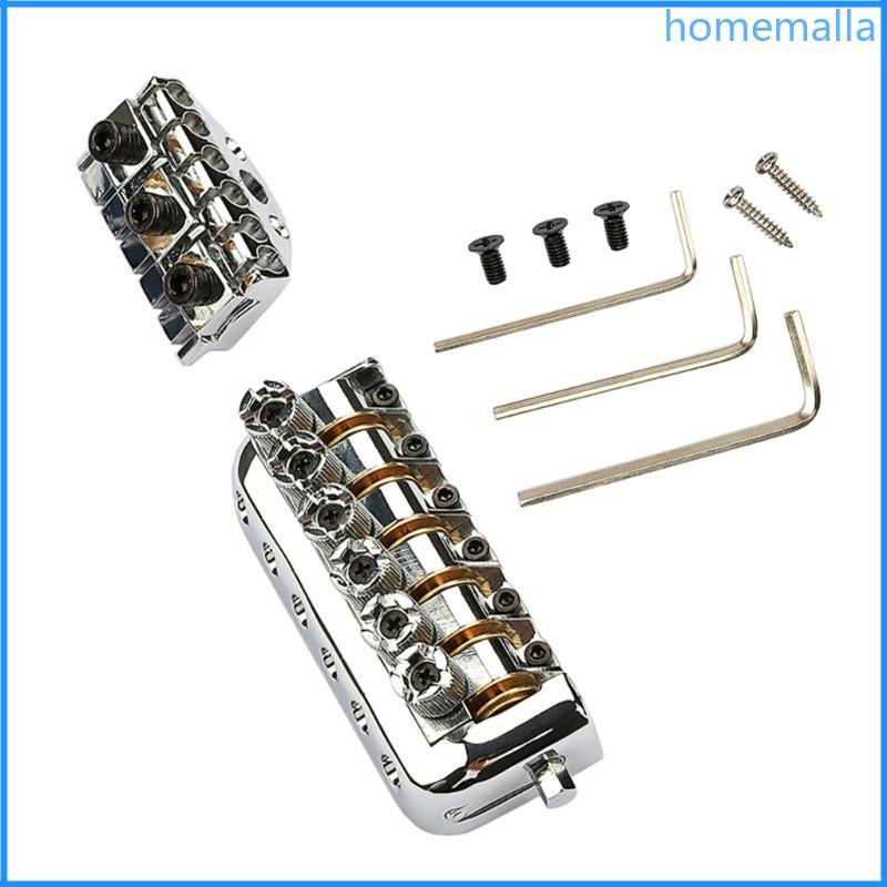 HO 6 String Bass Bridge Double Channel Bass Bridge Stylish Bass Bridge เครื่องดนตรีส่วนประกอบปัจจุบันสําหรับ Musician
