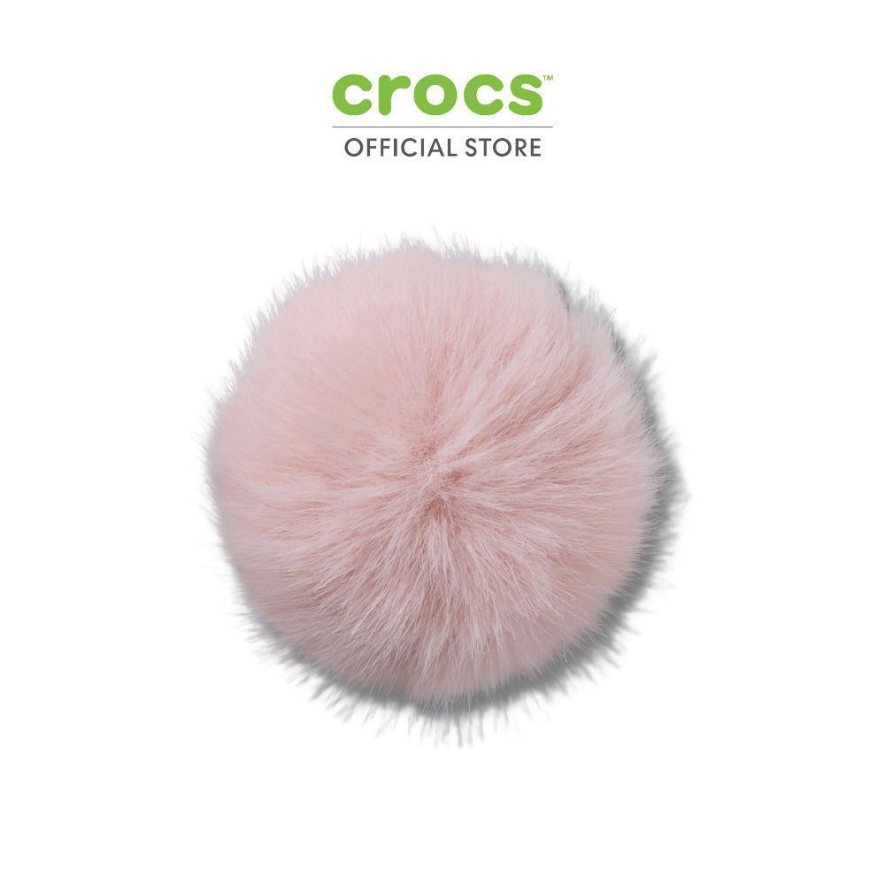 CROCS ตัวติดรองเท้า JIBBITZ™ MEDIUM HOT PINK PUFF รุ่น 10016559 Multicolor