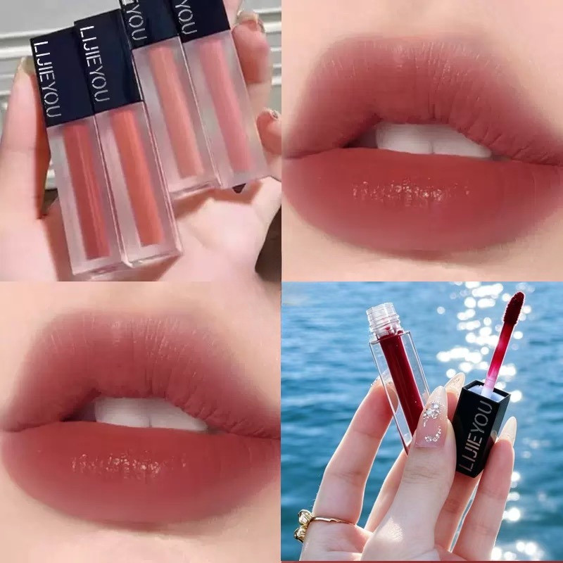 HIHshop:ลิปกลอสเนื้อแมท ติดทนนาน ไม่แห้งกร้าน ยอดนิยมในเมืองไทย💄เนื้อสัมผัสนุ่มลื่น เกลี่ยง่าย ติดปากเบา ไม่มีภาระCP-138