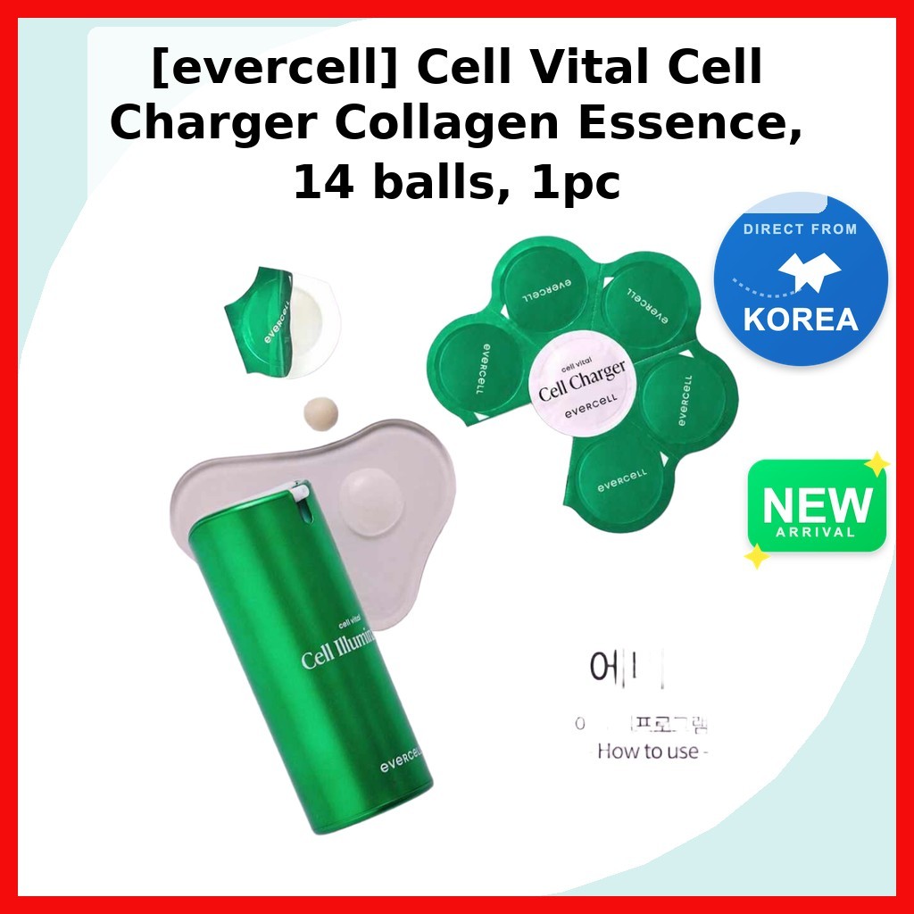 [evercell] Cell Vital Cell Charger Collagen Essence 14 ลูก 1 ชิ้น / Korean Collagen Essence by Grace