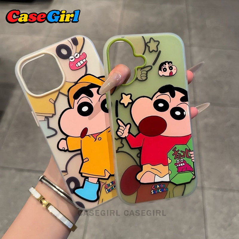 คุ้มค่าที่สุด เคสสองชั้นรุ่นใหม่ลายชินจังการ์ตูนน่ารักสุดๆ รูปที่ 6