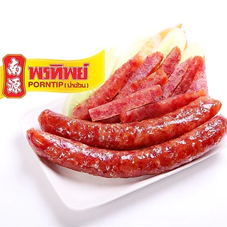 พรทิพย์ กุนเชียงหมูเชือกส้ม ขนาด 450-900 กรัม สูตรมันมาก (มัน 17%) เนื้อหมูล้วน ไม่ผสมไก่ ไม่ใส่สีและดินประสิว