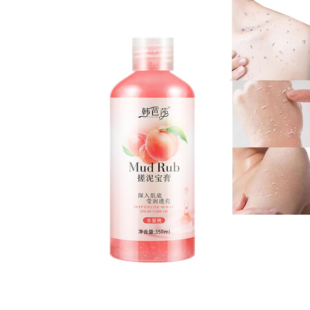 ใหม่ PeachMud Exfoliating - สครับขัดผิว (350ML) W9FH 5d0