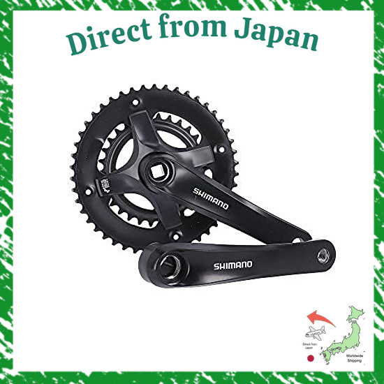 Direct From Japan Shimano (SHIMANO) Crankset FC-TY501-2 8/7-speed, No Chain Guard, 170mm, 46X30T