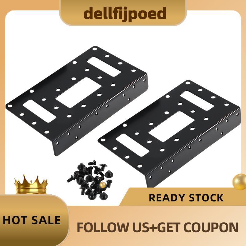 dellfijpoedHard Disk Bracket สําหรับ 2.5in HDD SSD HDD SSD DIY Storage ชั้นวางโลหะ