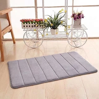 [YNHT15ลดสูงสุด30] M023พรมเช็ดเท้าเมมโมรี่โฟม 60✖️40CM พรมเช็ดเท้าห้องน้ำ พรม พรมกันลื่น พรมเช็ดเท้า ผ้าเช็ดเท้า