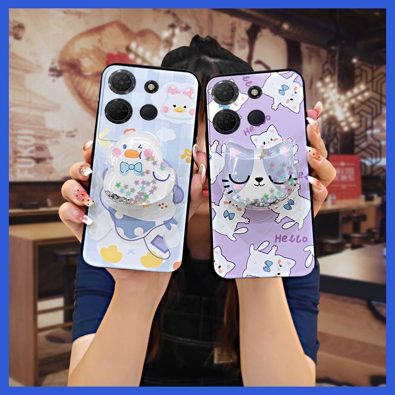 TPU เคสโทรศัพท์กันน้ําสําหรับ TCL 503/T442M/T442A/T442J Anti-knock การ์ตูนโทรศัพท์เลนส์ป้องกันแฟชั่น