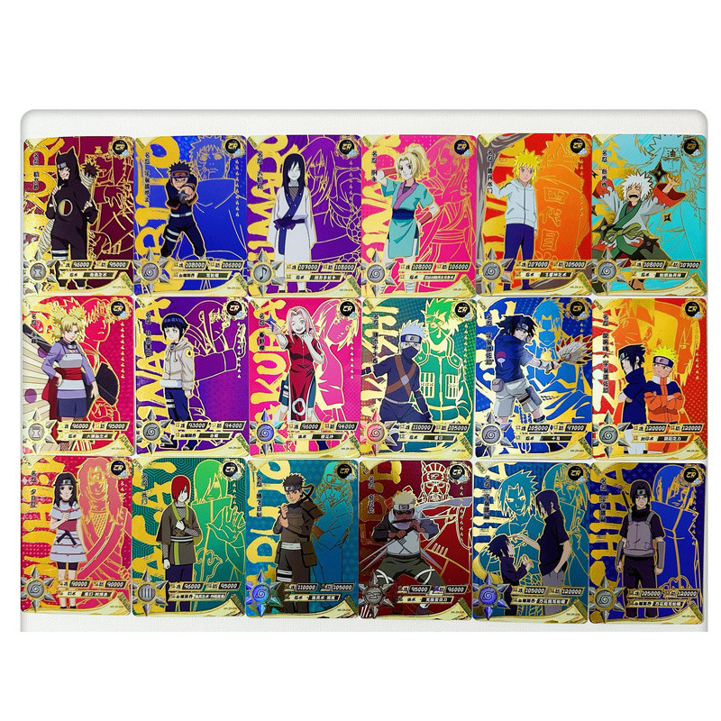 Authentic Kayou Naruto ZR Card 1-36 Naruto Sasuke Hinata Kakashi Temari Full Range Collection Card