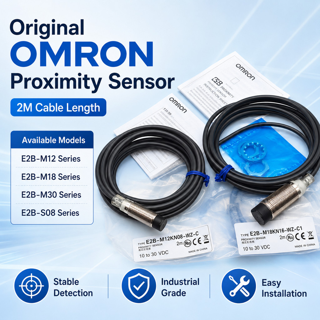 ใหม่ OMRON E2B-M12KN05/M12KN08/M12KS04/M12KS02/M30KN20/M30KS15-WZ-B1-C1 E2B18/K2S/M08/M08/K2S1K2K2S1