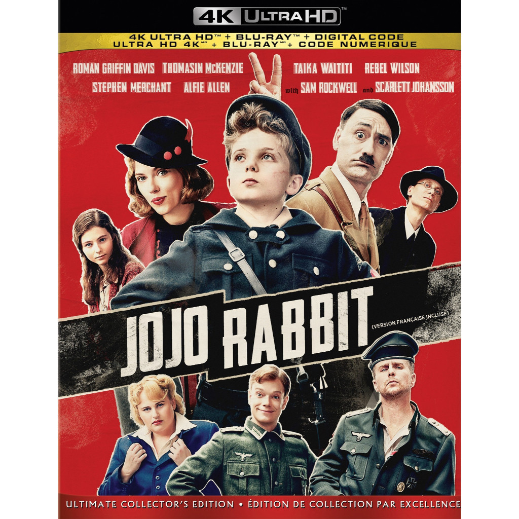 [ภาษาอังกฤษ] ภาพยนตร์ HD บลูเรย์ 4K UHD 1080P Jojo Rabbit