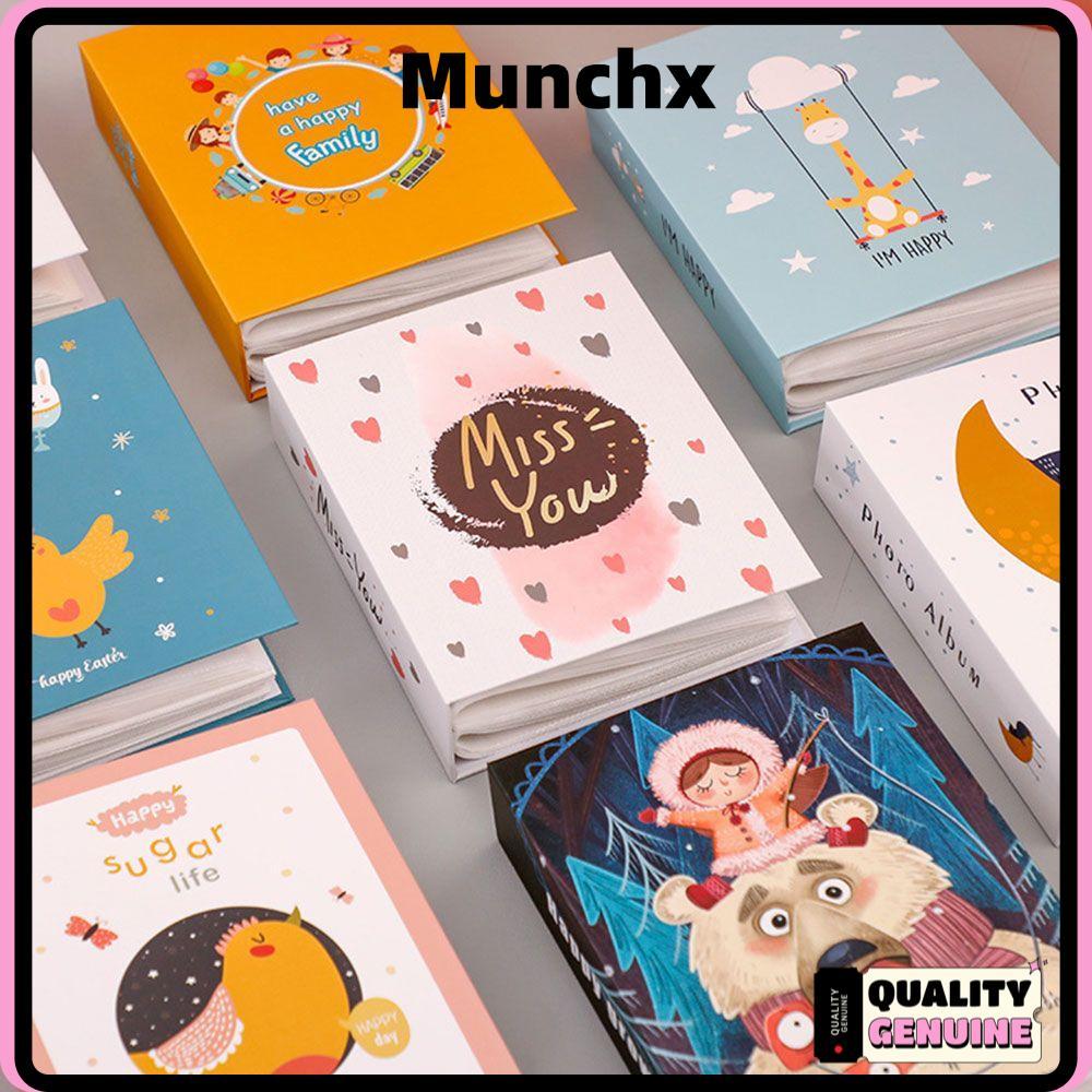 MUNCHX อัลบั้มรูป 4R, คอลเลกชันอัลบั้ม PVC การ์ตูน 100 ชิ้น, อัลบั้มภาพการ์ตูนหลากสี