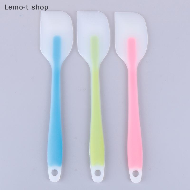 LEMO-T ไม้พายซิลิโคนกันความร้อนช้อนตักเค้กที่ขูด