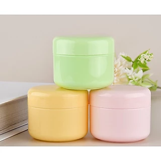 กระปุกครีม PP สีหวาน กระปุกใส่ครีม ขนาด 10, 20, 30, 50, 100กรัม