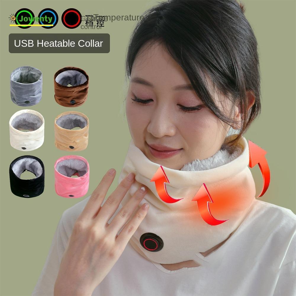 JOWENTY ผ้าพันคออุ่น, USB ชาร์จ USB เครื่องทําความร้อนฤดูหนาวคออุ่น, เครื่องทําความร้อนคุณภาพสูง Pad