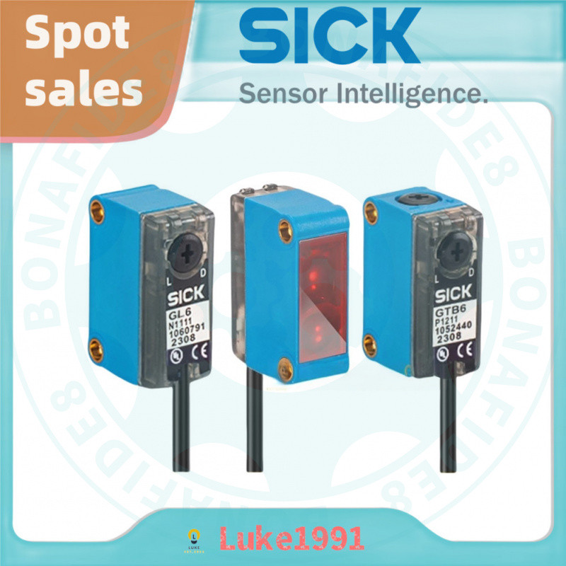 Sick โฟโตอิเล็กทริคสวิตช์เซ็นเซอร์ GTE6 GTB6-P/N1211 N12 GL6-P/N111 12