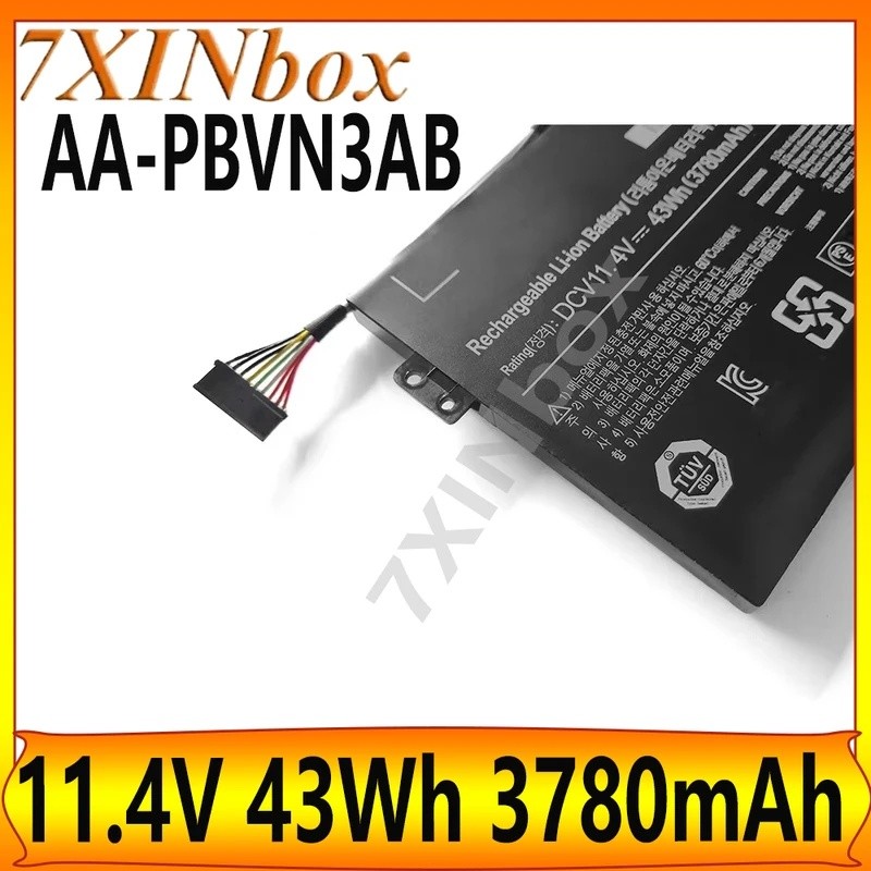 7XINbox AA-PBVN3AB 11.4V 43Wh 3780mAh แบตเตอรี่แล็ปท็อปสําหรับ SAMSUNG NP370R4E NP370R5E NP370R5V NP