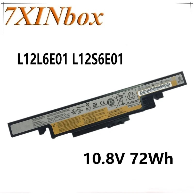 7XINbox L12L6E01 L12S6E01 L11S6R01 10.8V 72Whแบตเตอรี่สําหรับLENOVO IdeaPad Y400 Y400N Y400P Y410 Y4