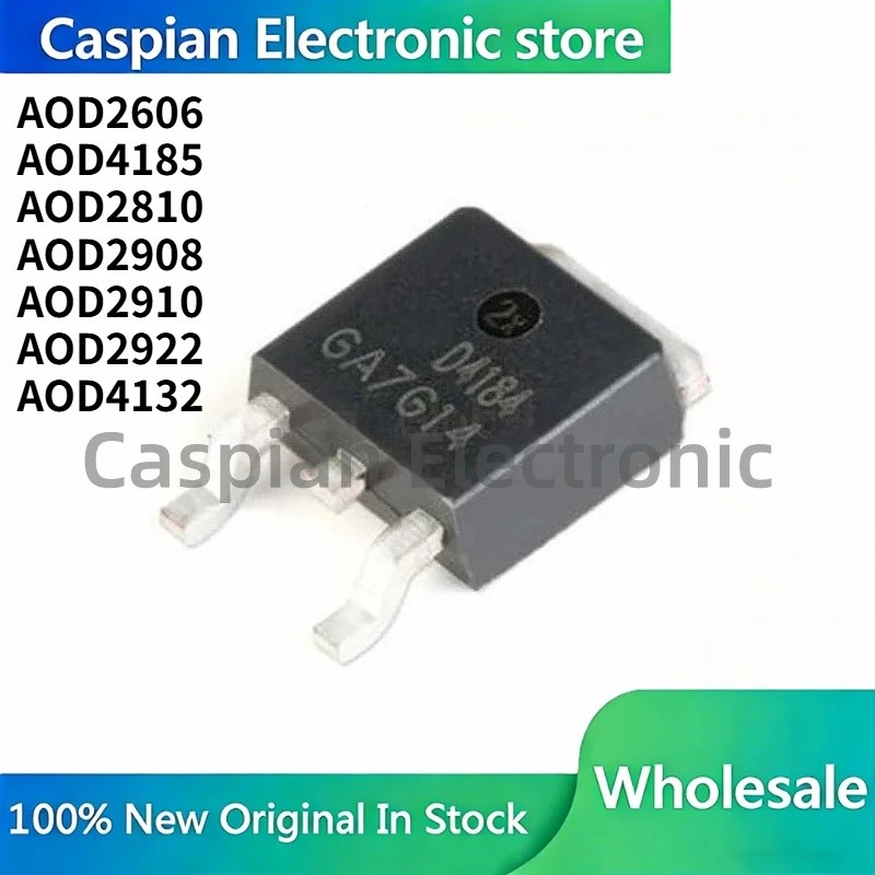 5PCS AOD4184 D4184 AOD2606 D2606 AOD4185 D4185 AOD2810 D2810 AOD2908 D2908 ALM2910 D2910 AOD2922 D2 