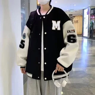 เสื้อแจ็คเก็ตผู้ชาย 2025 ฤดูใบไม้ผลิฤดูใบไม้ร่วงสไตล์ใหม่แฟชั่นเกาหลีรุ่นอินเทรนด์เสื้อลําลองผู้ชายชุดเบสบอลอินเทรนด์ สูงสุด เสื้อผ้า