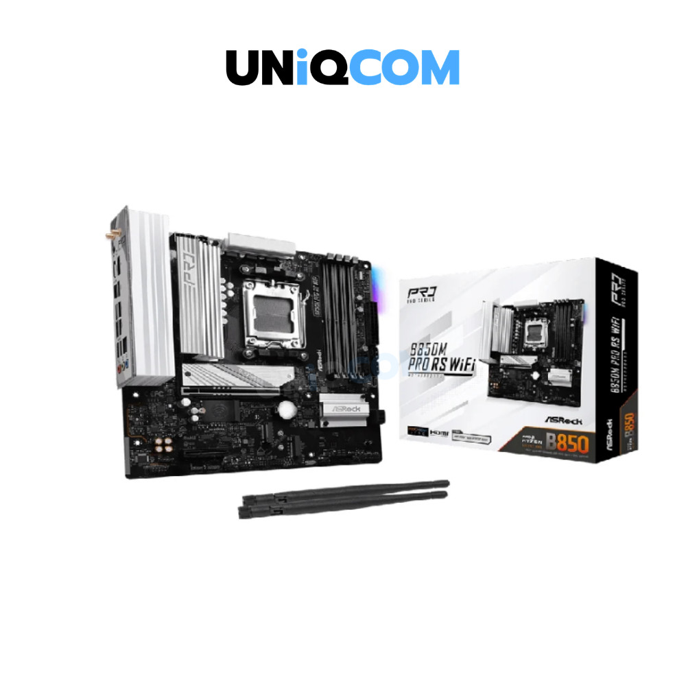 ASROCK MAINBOARD (AM5) B850M PRO RS WIFI DDR5