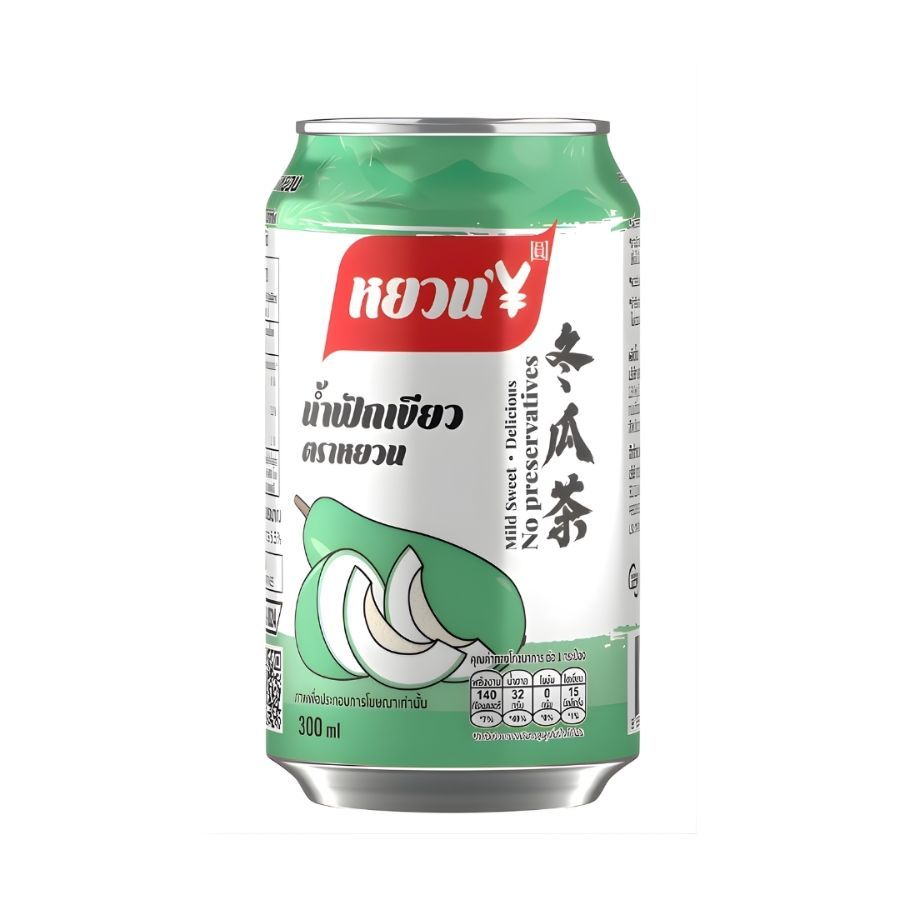 หยวน น้ำฟักเขียว Yuan Winter Melon Drink 300ml.