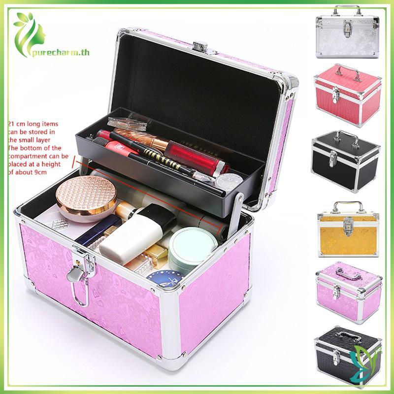 [ความงาม] Eyelash Extension Storage Case Cilia Makeup Cosmetic Box Lashes Ladies Make Up Tools Box B
