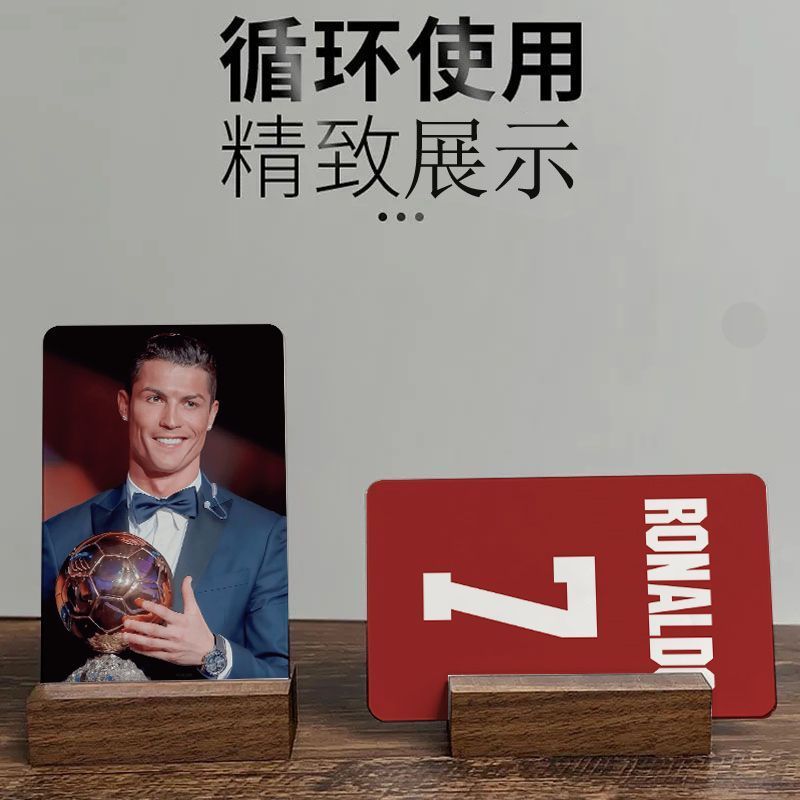 Good Things แนะนํา World Cup C Ronaldo Laser Collection Photocard Championship Classic HD Portrait N