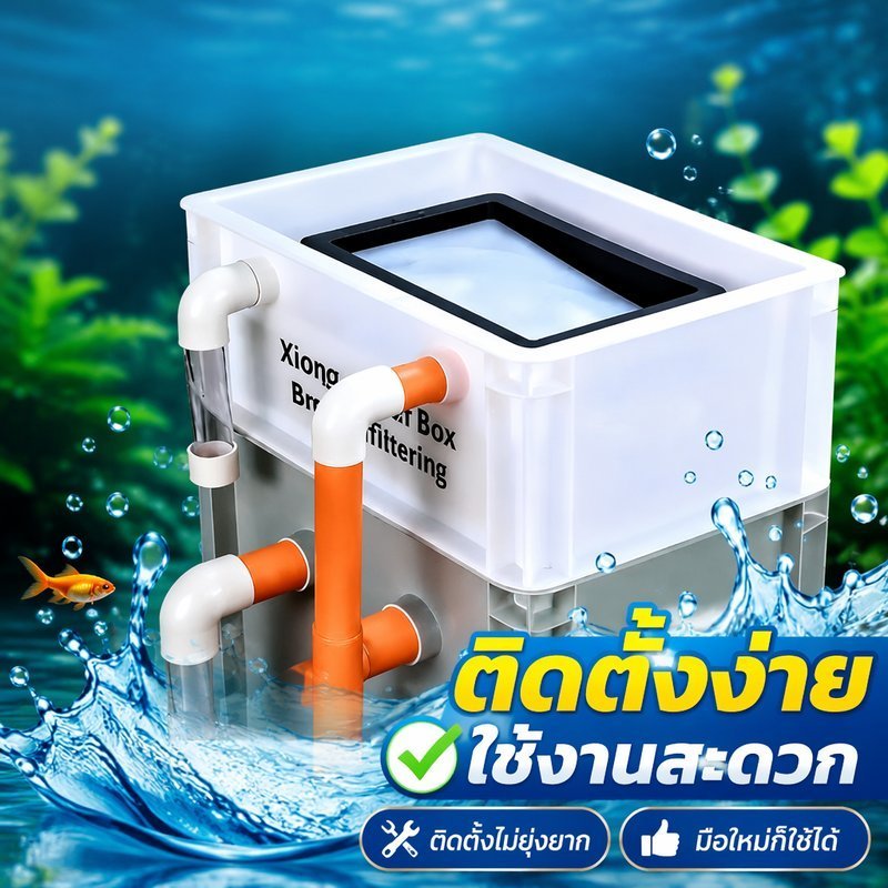 แผ่นกรองตู้ปลา ตาข่ายแยกขยะนํามาใช้ใหม่ทนทานตู้ปลาท่อระบายน้ําถาด