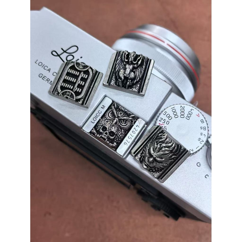 3D โลหะรองเท้าร้อนสําหรับ Fuji Xhalf X100VI XT30III XT30II XT30 Xm5 XT50 XE5 X100VI XT20 XS20 สําหรั