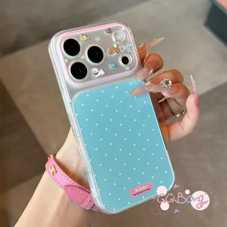 เคสไอโฟน13 AIRเคสคอนนิ่ง ลายจุดแมว สไตล์น่ารัก ป้องกันกระแทก เข้ากันได้กับIPhone 17 13 16 15 11 12 14 Pro Max 15 Plus