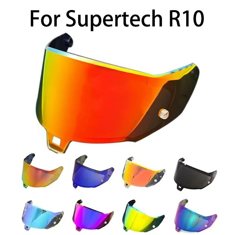Visor สําหรับ Alpinestars Supertech R10 AFHS-01 Face Shield แว่นตาชุบเลนส์ M