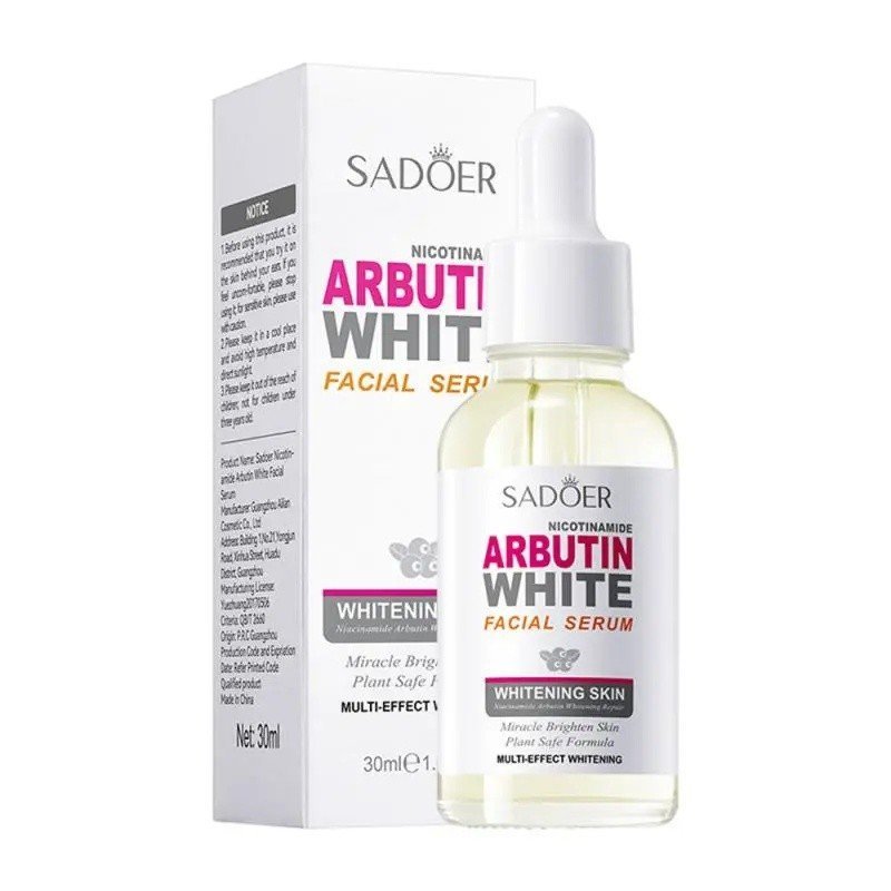 Sadoer Arbutin White Nicotinamide Essence Face Serum 30ml