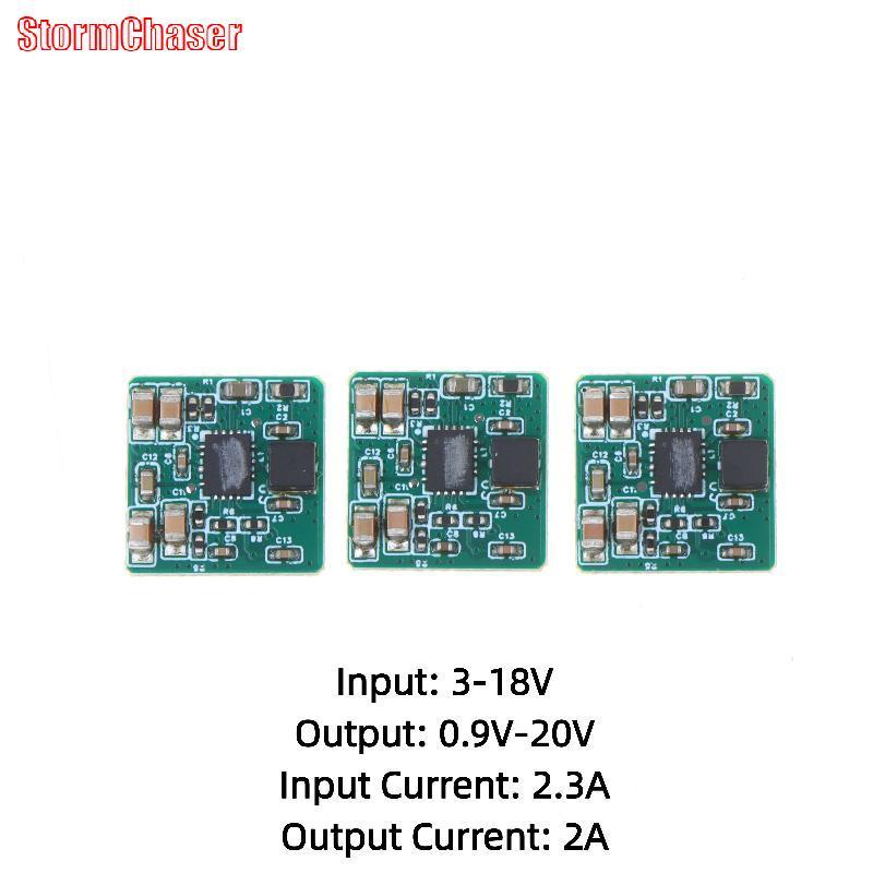 [Storm-t] DC DC Mini Boost Converter Module 2A อินพุต 3-18V 0.9-20V เอาต์พุตสําหรับ Electronics Repa