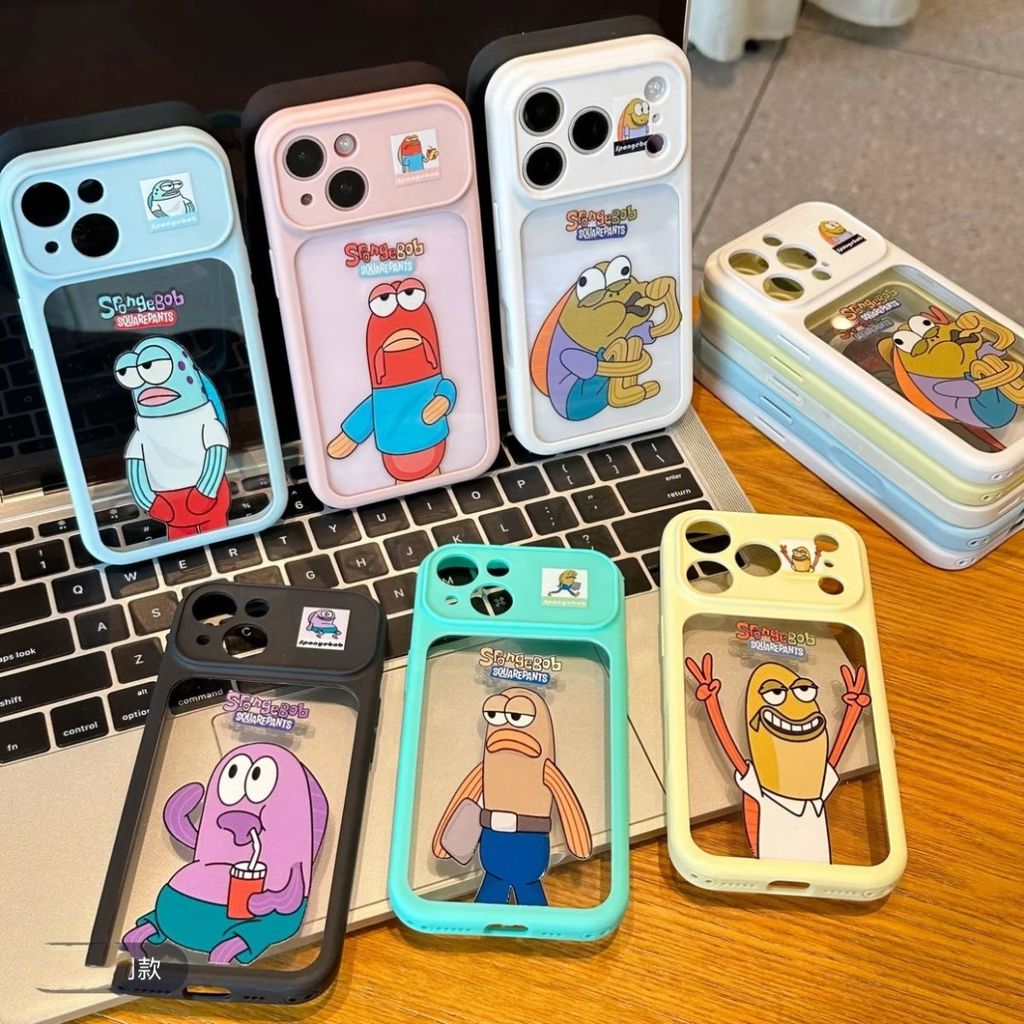 เคสโทรศัพท์ เหมาะสําหรับ iPhone 11 12 13 14 15 16 17 Pro max Plus ตลก Passerby Mermaid กันกระแทกกันก