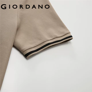 GIORDANO(Online Exclusive) เสื้อโปโลผู้ชาย Men's Colorblock UV-Protection Polo 13016316