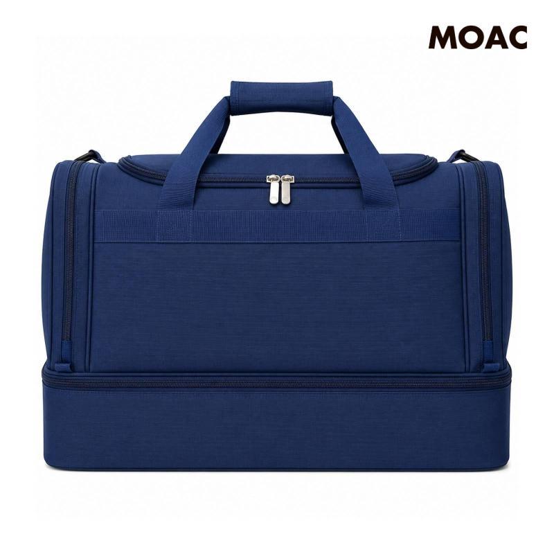 [Hhohohoho] Travel Duffel Bag ผ้า Oxford สานโทน Duffel Bag โครงสร้าง