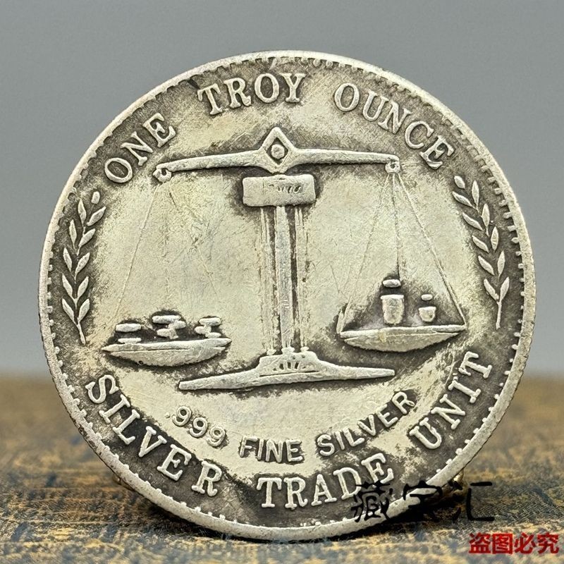 American Morgan Copper Silver-Plated เหรียญเทพธิดาที่ระลึกเหรียญรูปปั้น Libra เหรียญหัตถกรรม Retro เ