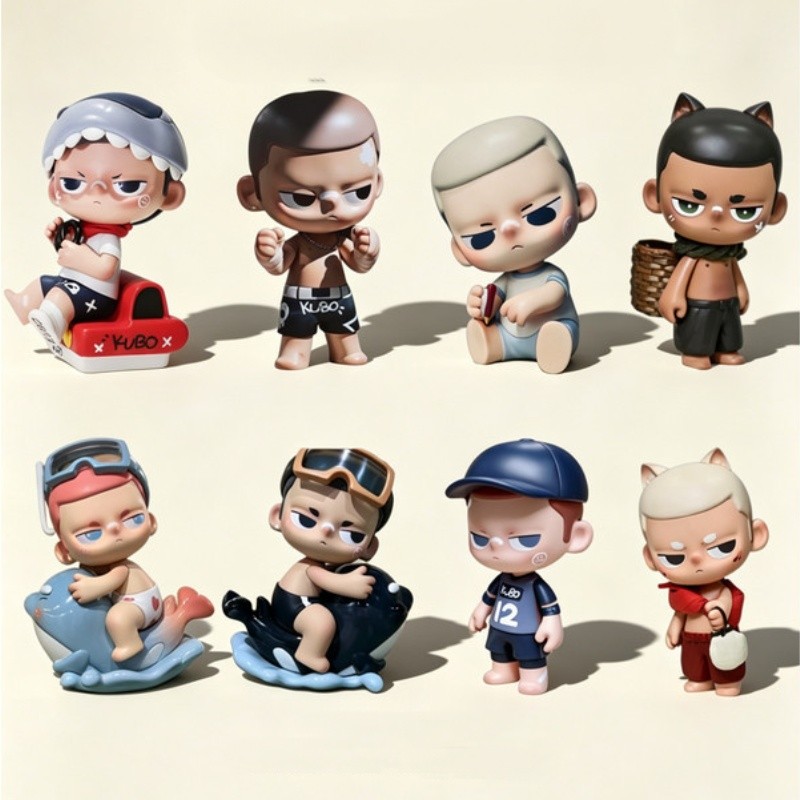 [ของแท้] KUBO Big Baby 2022 Collection Sanda Champion Unicorn Heroes ของขวัญตกแต่งแหวนว่ายน้ํา