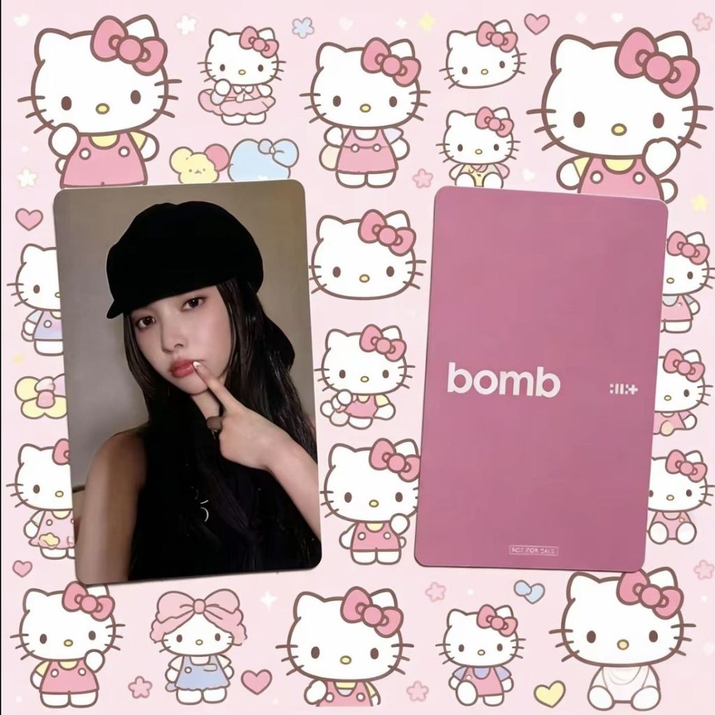 อย่างเป็นทางการ illit ของขวัญ Mini 3 Universal Bonus Card Li Yuanxi Jingmeng ดอกไม้ minju Photo Card