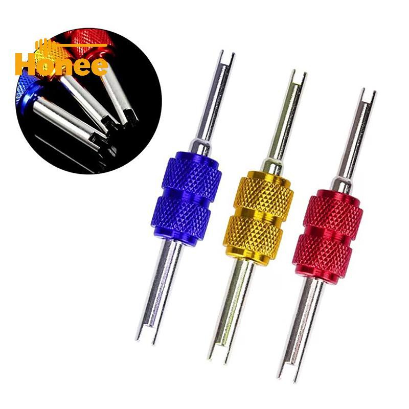 [Honee] Universal Tyre Valve Core Stems Remover ไขควงเครื่องมือ Dual Use Car Accessories Nice