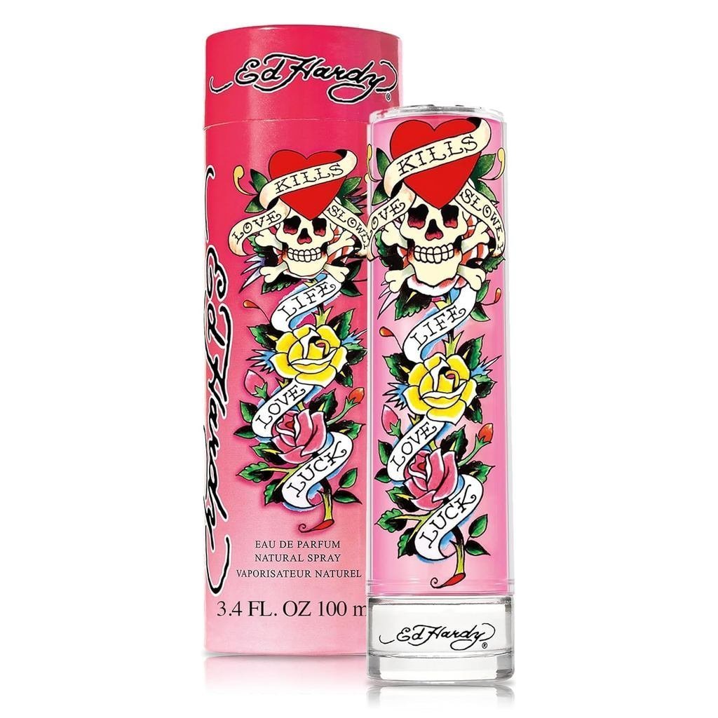 EdHardy น้ําหอมสําหรับผู้หญิง,น้ําหอม Warm amber,3.4Ounce L822 6OO6